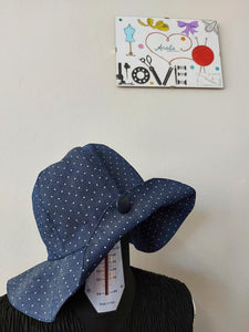 Cappellino CARTAMODELLO vintage nuova versione donna e bambina