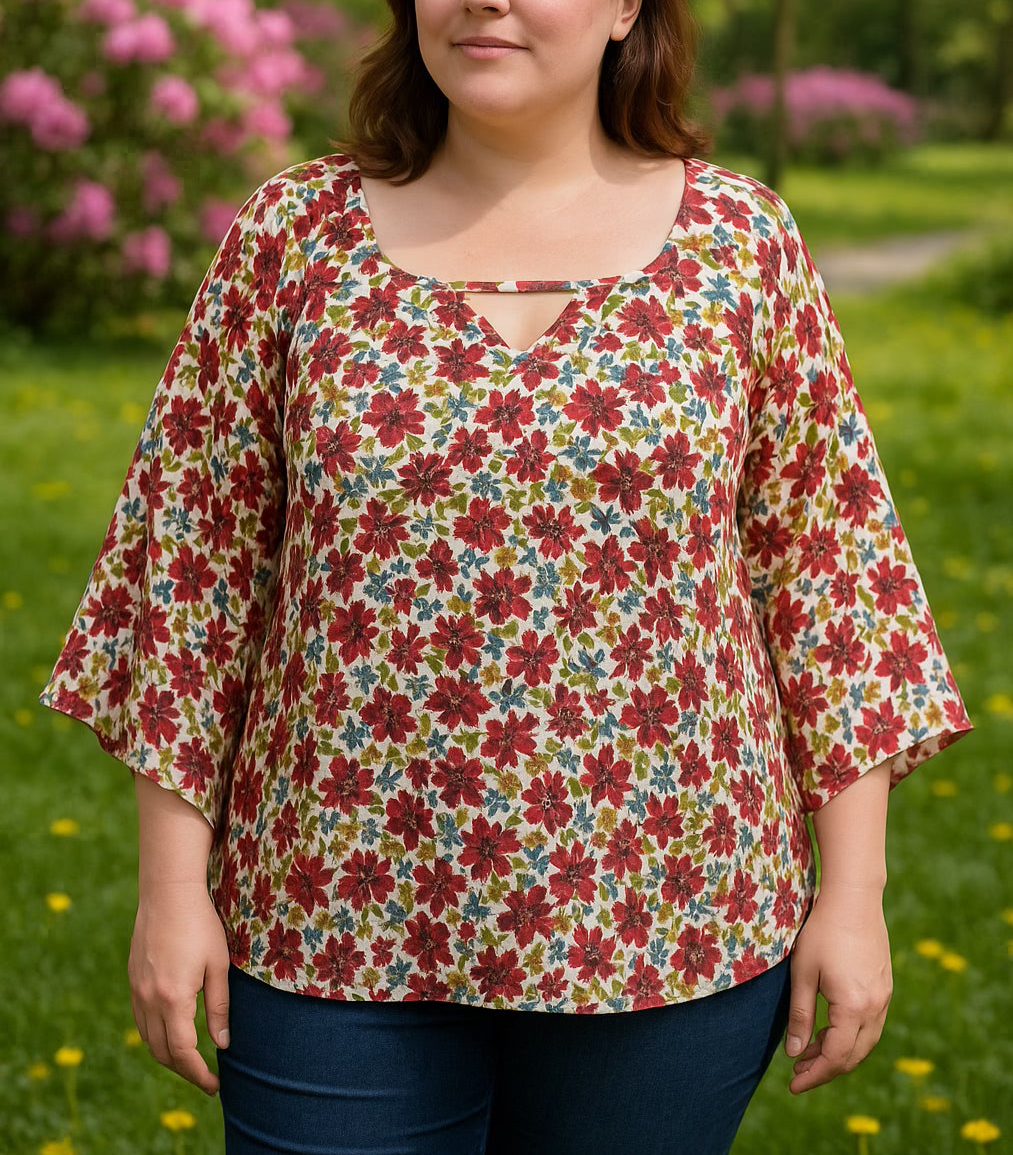 Camiciola Alisea  CARTAMODELLO donna da taglia XS a 5Xl