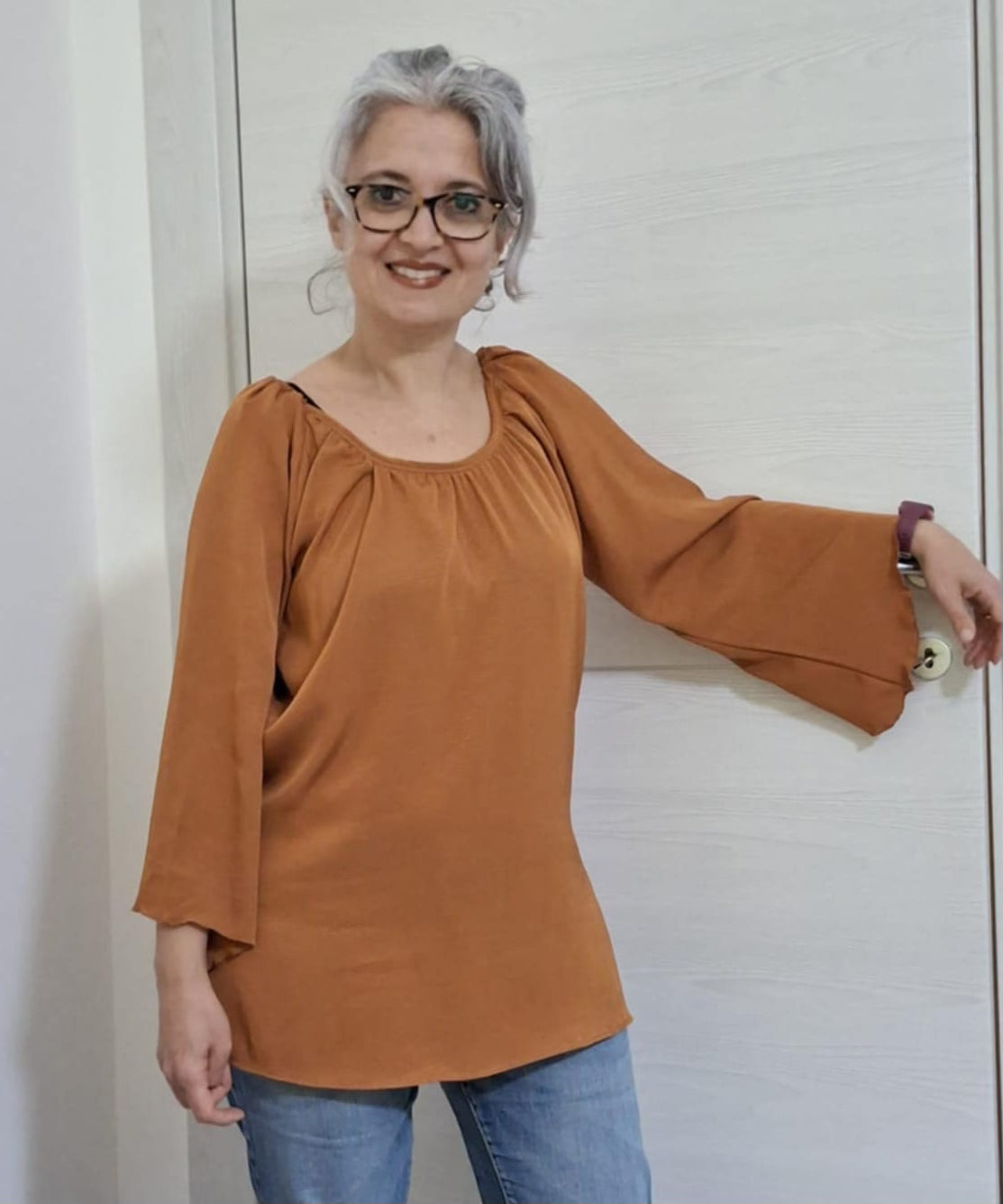 Camiciola Alisea  CARTAMODELLO donna da taglia XS a 5Xl
