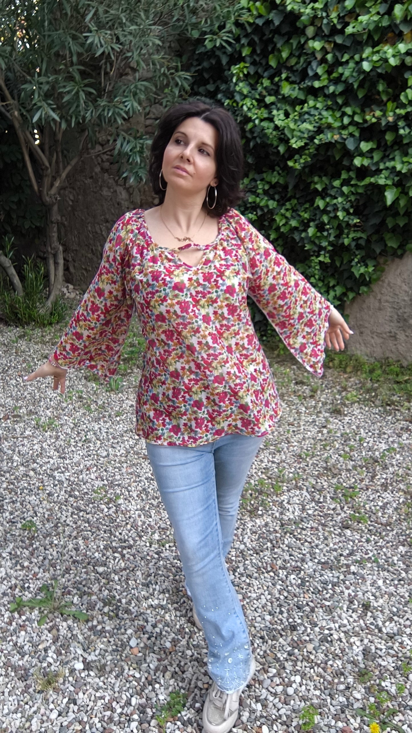 Camiciola Alisea  CARTAMODELLO donna da taglia XS a 5Xl