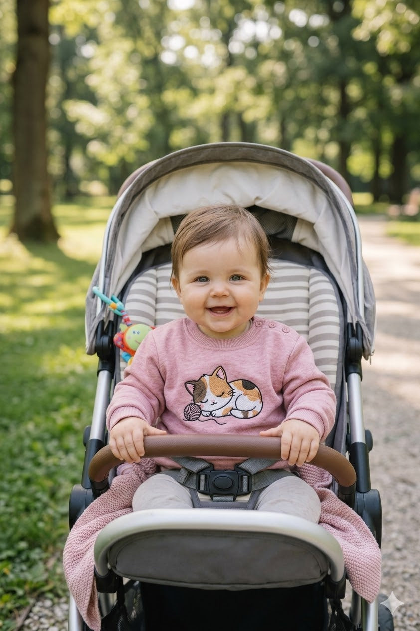 Felpa neonato Cucicoccola: TUTORIAL E CARTAMODELLO da 0 mesi a 24 mesi UNISEX