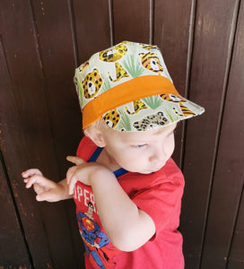 cappellino con visiera CARTAMODELLO PDF  bambino e adulto