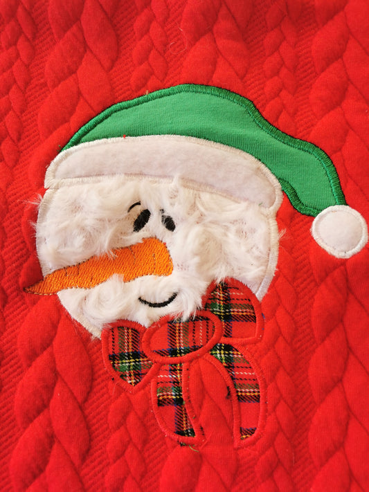 Ricamo snowman FILE applique vari formati
