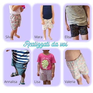 Pantalone facile CARTAMODELLO PDF. pantaeasy bambino 2-14 anni